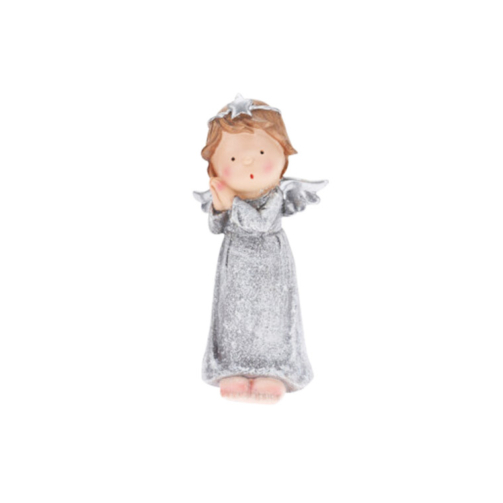 Christmas decoration angel silver