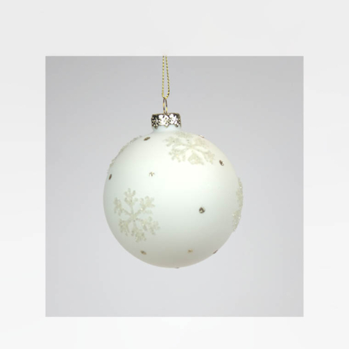 snowflake-white-Ornament